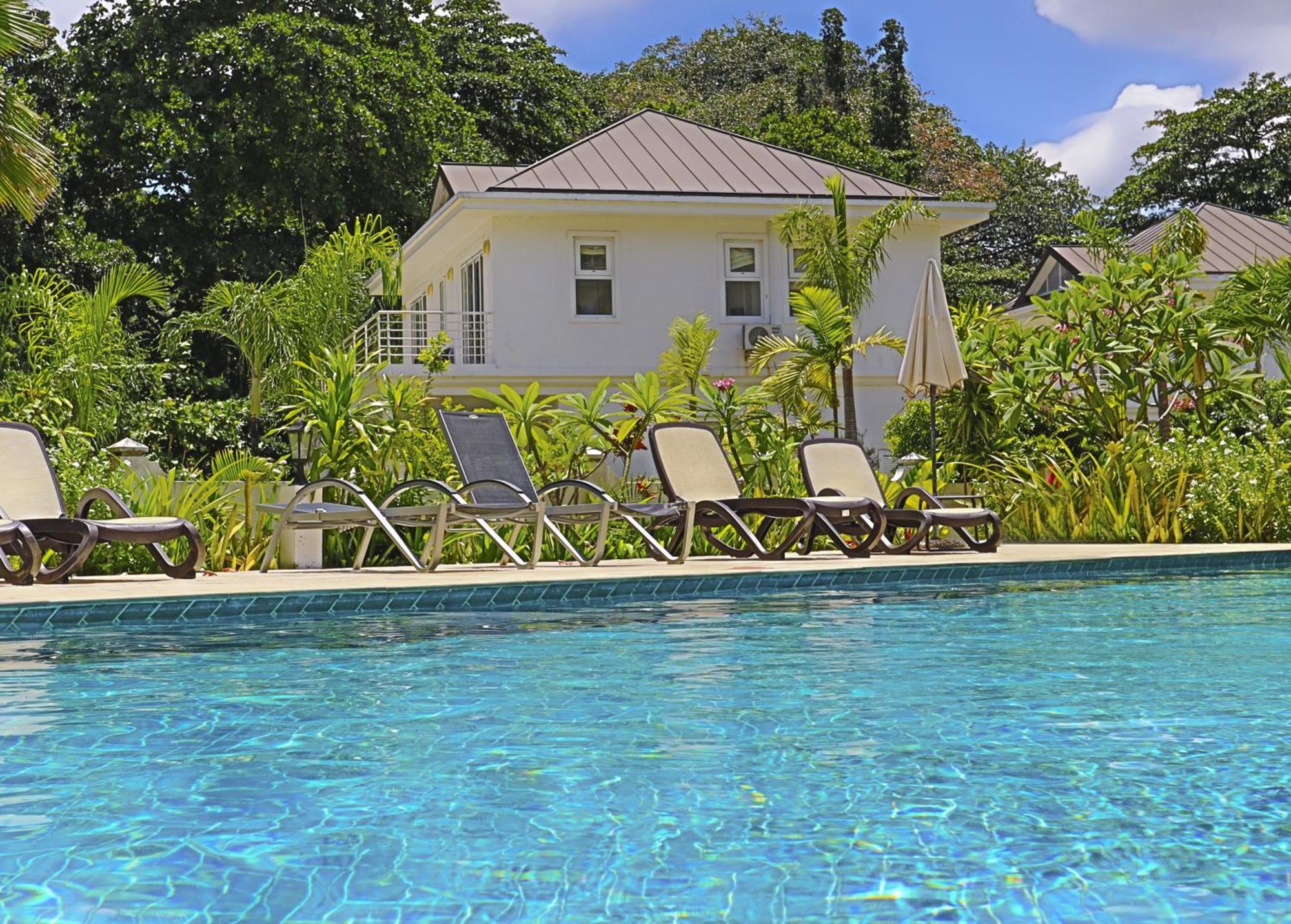 Villa Blanc - Chateau Elysium Beau Vallon (Mahe) Exterior foto