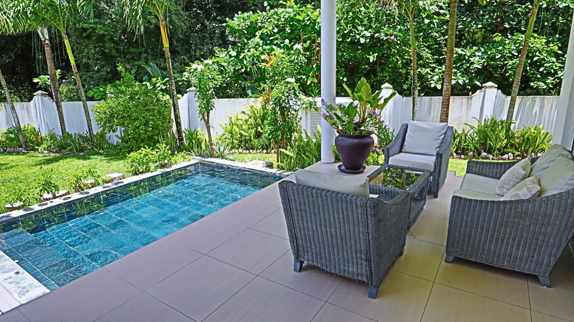 Villa Blanc - Chateau Elysium Beau Vallon (Mahe) Exterior foto